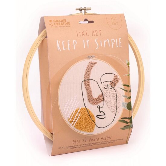 Graine Creative PUNCH NEEDLE komplekts